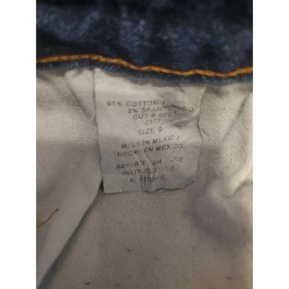 Bisou Bisou Women’s Jean Size 9 Blue Bootcut Denim Factory Faded Casual Luxe - Picture 9 of 11